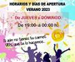 Horario Centro Joven